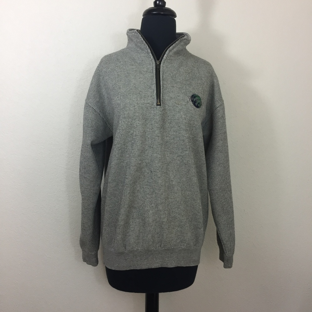Rainforest Cafe 1/3 Zipper front Pullover